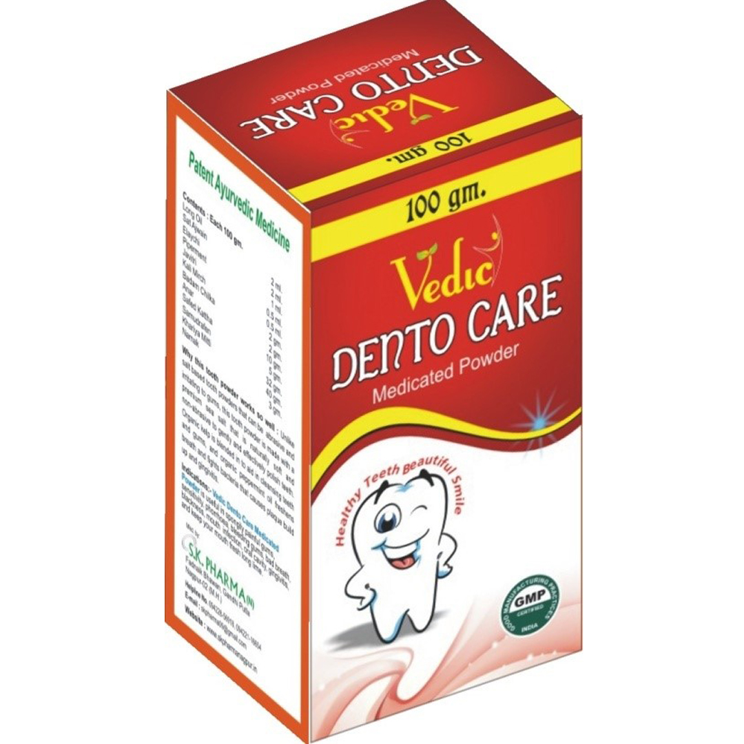 VEDIC DENTO CARE MEDICATED POWDER