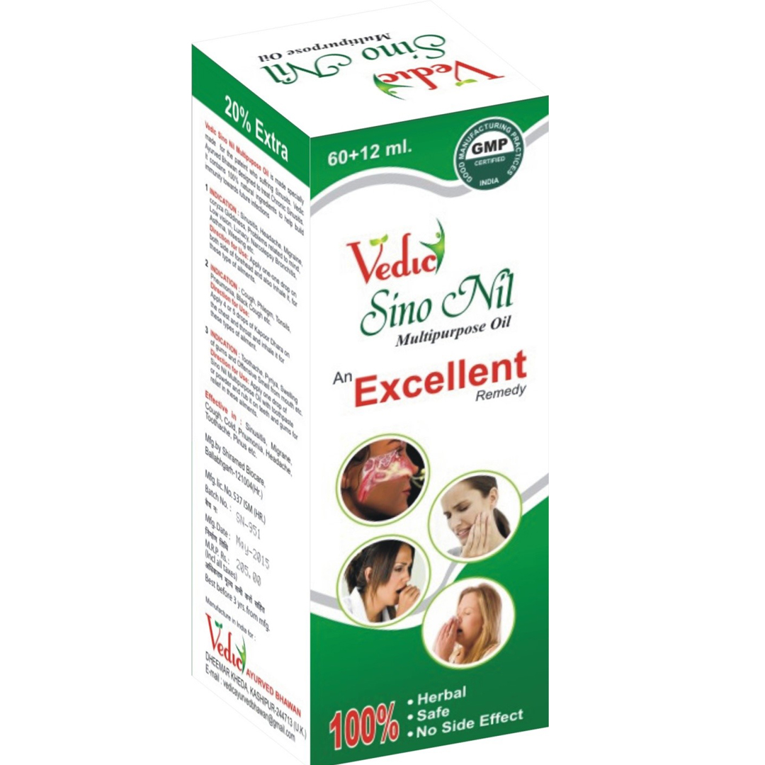 VEDIC SINO NIL OIL (A MULTIPURPOSE OIL )